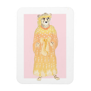 Seline elegant cheetah magnet