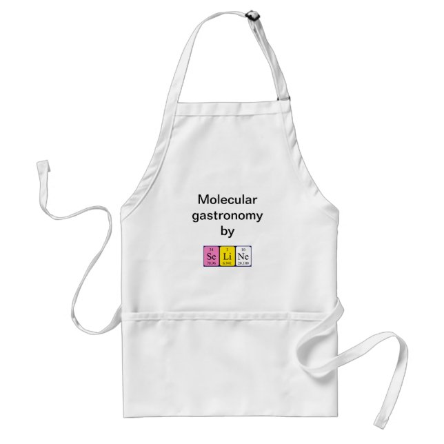 Seline periodic table name apron (Front)