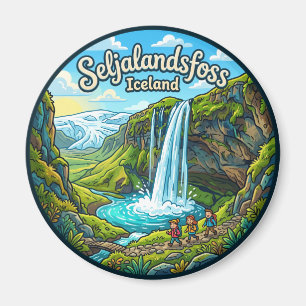 Seljalandsfoss, Iceland Iceland Magnet