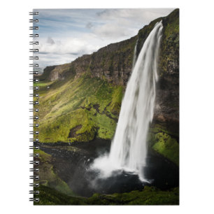 Seljalandsfoss Waterfall Iceland Notebook