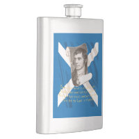 Selkirk Grace Burns Night Quote And Saltire