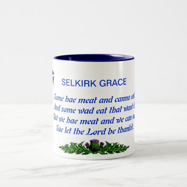 Selkirk Grace Mug (Center)