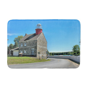 Selkirk Lighthouse, New York Bath Mat