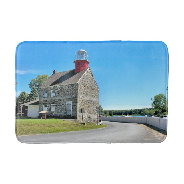 Selkirk Lighthouse, New York Bath Mat (Front)