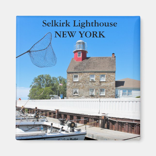 Selkirk Lighthouse, New York Magnet (Front)