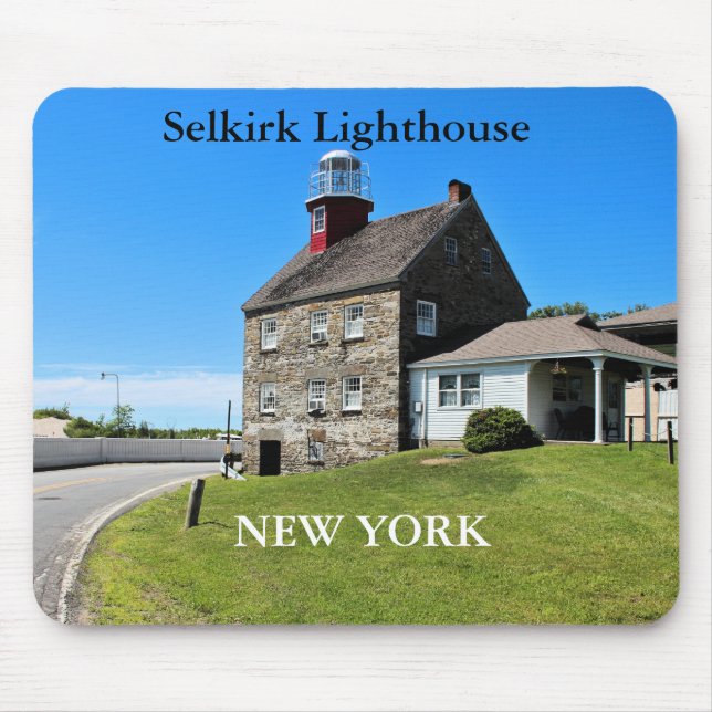 Selkirk Lighthouse, New York Mousepad (Front)