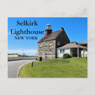 Selkirk Lighthouse, New York Postcard