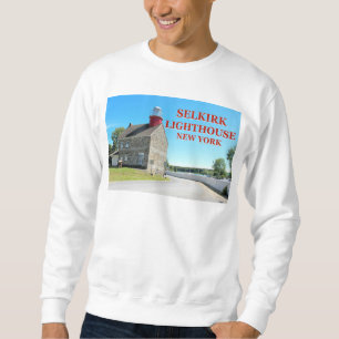 Selkirk Lighthouse, Salmon River New York Sweatshirt