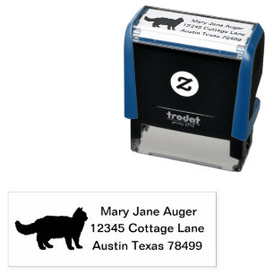 Selkirk Rex Personalised Self-inking Stamp