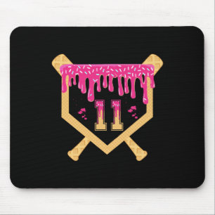 Sell 11 Year Old Birthday Drip 11th Birthday Ice C Mouse Pad