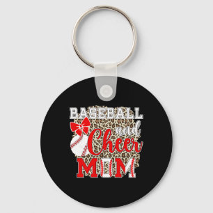 Sell And Cheer Mum Leopard Cheerleading And Sell M Key Ring