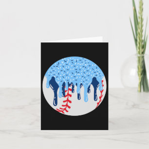 Sell Blue Ice Cream Drip With Sprinkles Drip Card
