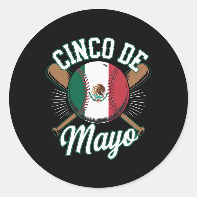 Sell Cinco De Mayo Sell Mexican  Classic Round Sticker (Front)