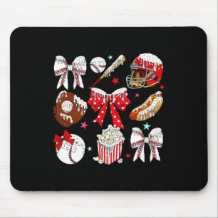 Sell Coquette Bow Drip Game Day Sell Mama  Mouse Pad