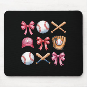 Sell Coquette Bow Women Girls Cheer Mum Mama Mothe Mouse Pad