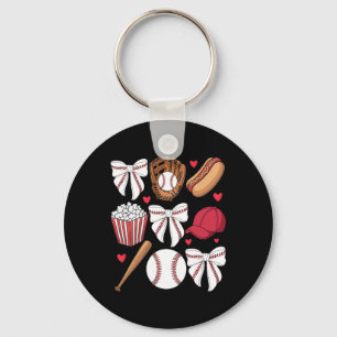 Sell Coquette Bow Women Girls Sell Cheer Mum Mama Key Ring