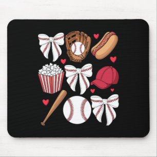 Sell Coquette Bow Women Girls Sell Cheer Mum Mama Mouse Pad