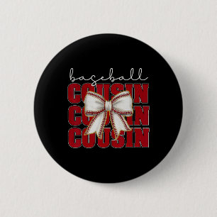 Sell Cousin Coquette Bow Sport Lover Mothers Day V 6 Cm Round Badge