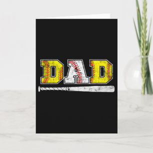 Sell Dad Softll Father's Day Daddy Sport Lovers Card