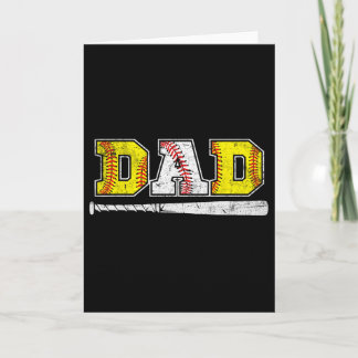 Sell Dad Softll Father's Day Daddy Sport Lovers  Card