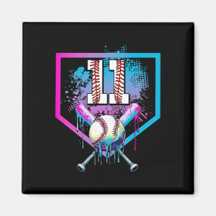 Sell Drip 11th Birthday Home Plate Boy Youth 11 Ye Magnet