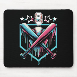 Sell Drip 8th Birthday Boys Number 8 Youth 8 Year Mouse Pad