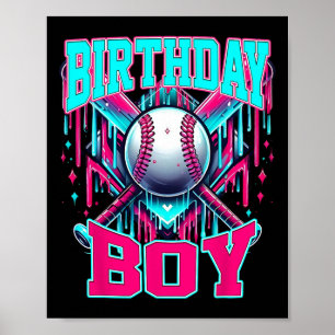 Sell Drip Birthday Boy Ice Cream Drip Youth Sell Poster