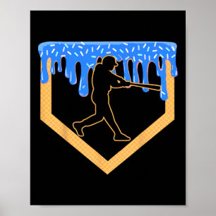 Sell Drip Boy Home Plate Ice Cream Youth Sell Play Poster
