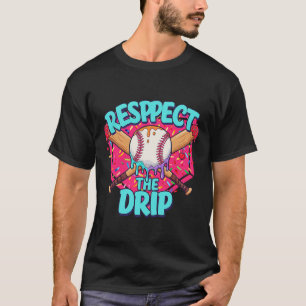 Sell Drip Boys Home Plate Youth Funny Respect The T-Shirt