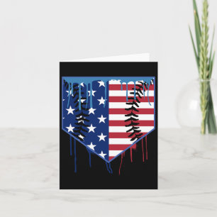 Sell Drip Boys Ice Cream Patriotic American Flag 1 Card