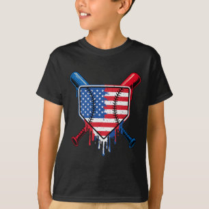 Sell Drip Boys Ice Cream Patriotic American Flag T-Shirt