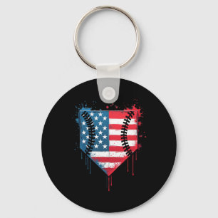 Sell Drip Boys Kids Ice Cream Patriotic American F Key Ring