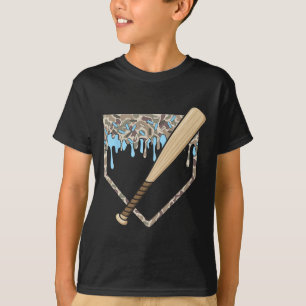 Sell Drip Camo Sell Home Plate T Boys Sports T-Shirt