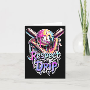 Sell Drip Ice Cream Dripping Respect The Drip 8 Card