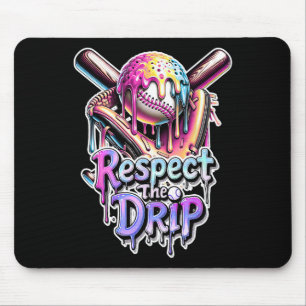Sell Drip Ice Cream Dripping Respect The Drip 8 Mouse Pad