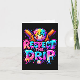 Sell Drip Ice Cream Dripping Respect The Drip Card
