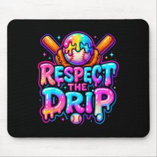 Sell Drip Ice Cream Dripping Respect The Drip  Mouse Pad