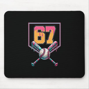 Sell Drip Number 67 Player Or 67th Birthday Mouse Pad