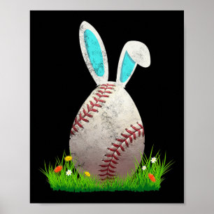 Sell Easter Egg Gift Bunny Ears Rabbit Sports Team Poster