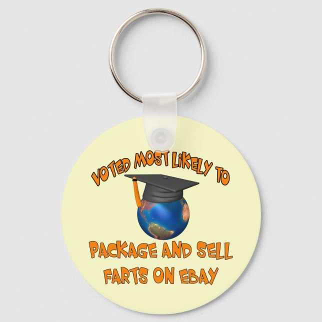 Sell Farts Key Ring (Front)