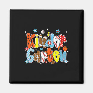 Sell Footll Sketll Preppy Kindergarten Boys Kids  Magnet