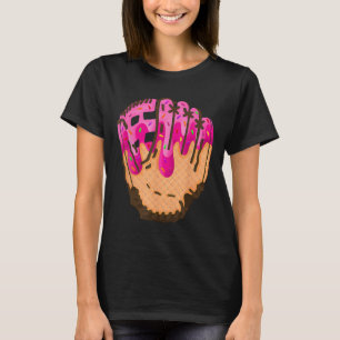 Sell Glove Drip Ice Cream Cone Dripping Sell T-Shirt