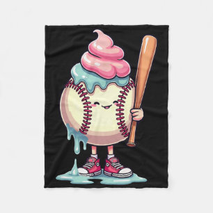 Sell Ice Cream Drip _4  Fleece Blanket