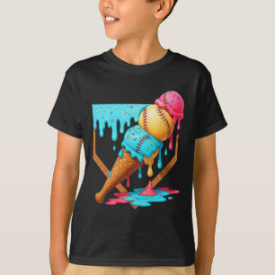 Sell Ice Cream Dripping Funny Sell Men Kids Boys 1 T-Shirt