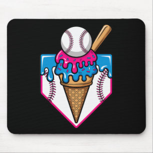 Sell Ice Cream Dripping Home Plate Drip Ice Cream  Mouse Pad