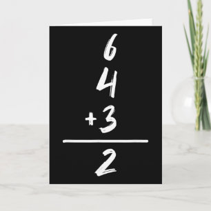 Sell Inspired Math 6 4 3 2 Double Play Softll Game Card