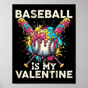 Sell Is My Valentine Ice Cream Drip Crossed Ts _1 Poster