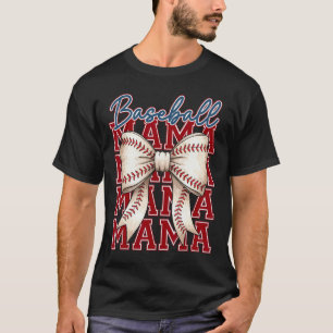 Sell Mama Coquette Bow Game Day Gift For Mother's  T-Shirt