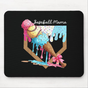 Sell Mama Ice Cream Drip Sell Mother's Day Coquett Mouse Pad