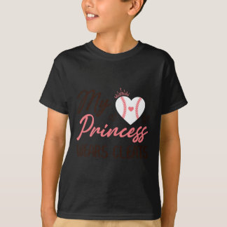 Sell Mom Dad My Princess Wears Cleats T-Shirt